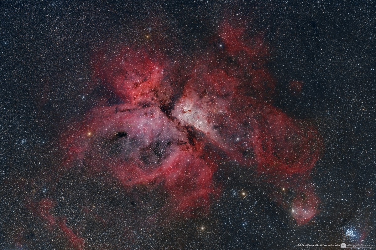 NGC 3372 Eta Carinae Nebula