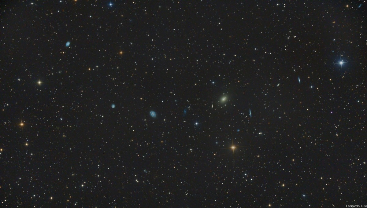 NGC 7418 / 7421 IC 5269/70/73