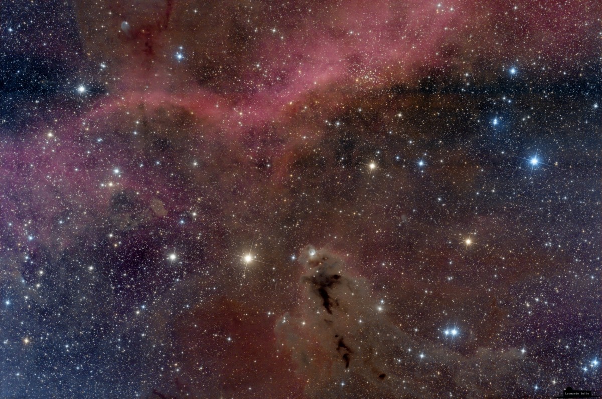 LDN 1622 Lynds' Dark Nebula and Barnard's Loop