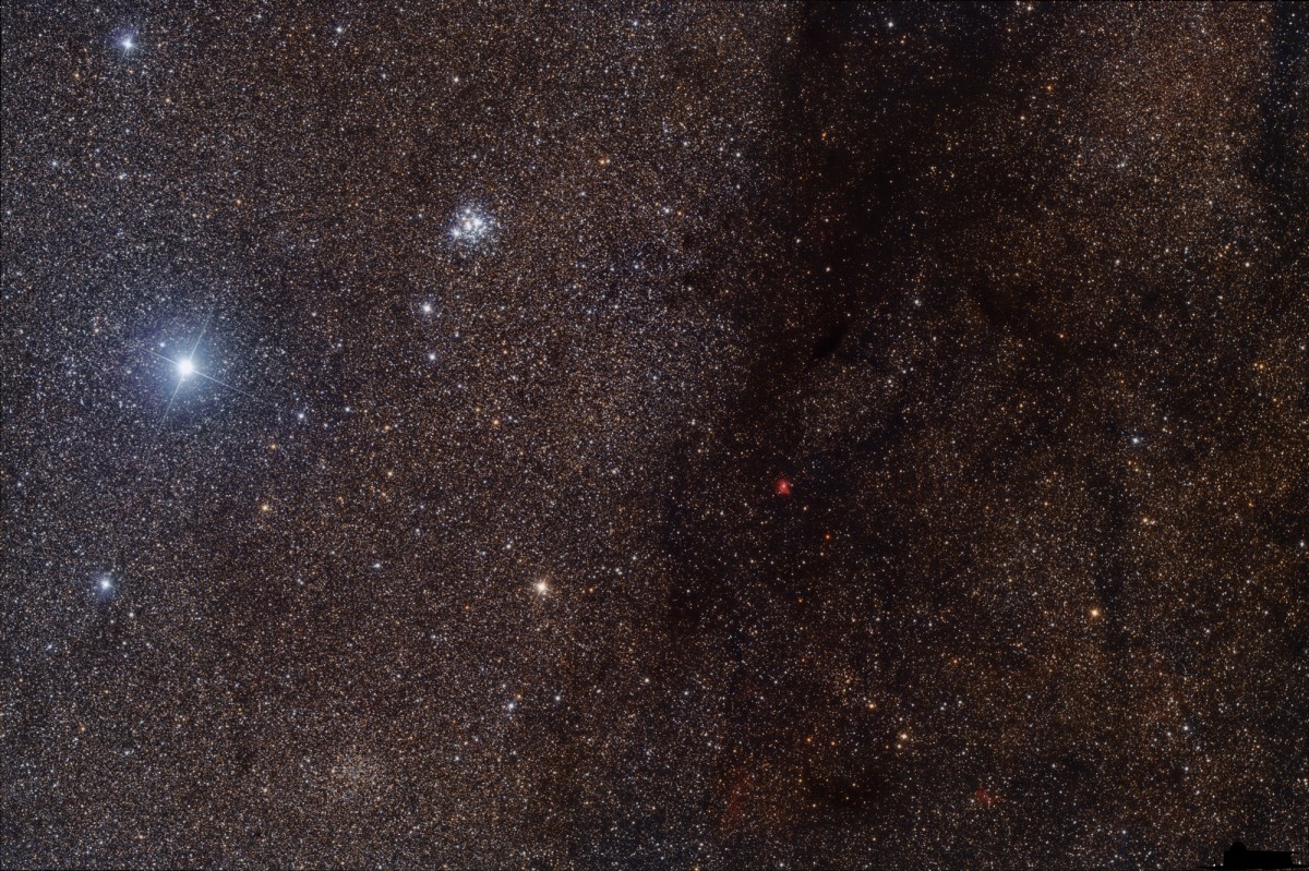 NGC 4755 Jewel Box and Coalsack Nebula