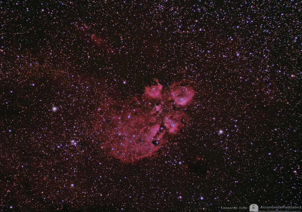 NGC 6334 The Cat's Paw Nebula