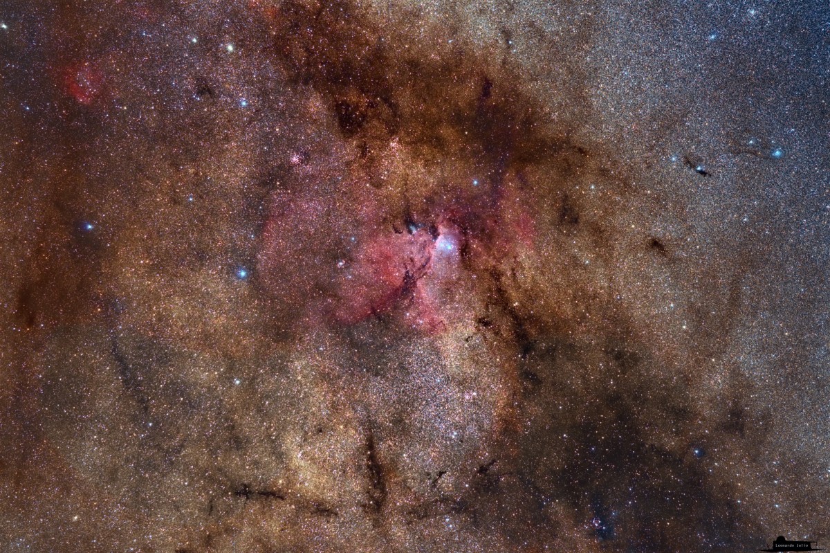 NGC 6188 Emission Nebula