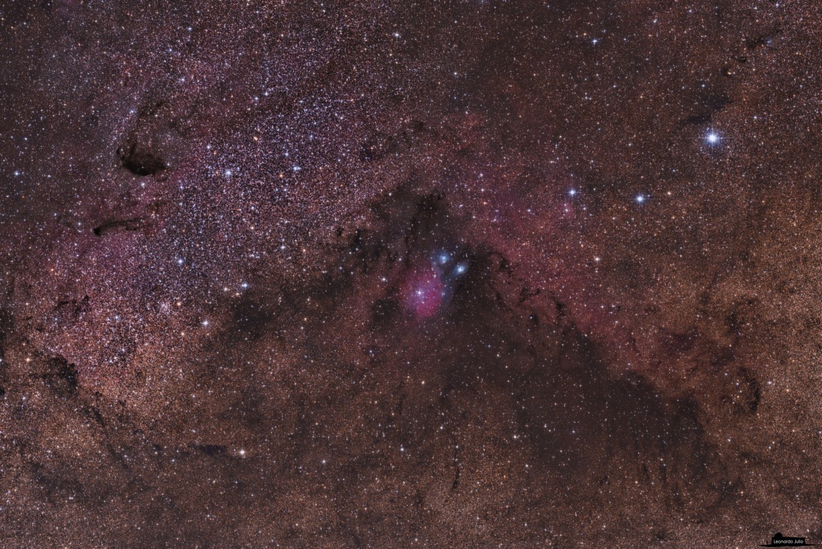 NGC 6595 IC 1283, IC 1284 and IC 4700