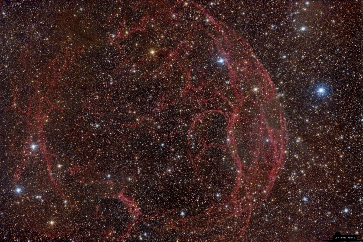 SH2 240 Simeis 147 or Spaghetti Nebula