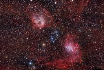 IC 405 Flaming Star Nebula