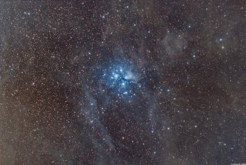 M45 Pleyades and Surroundings